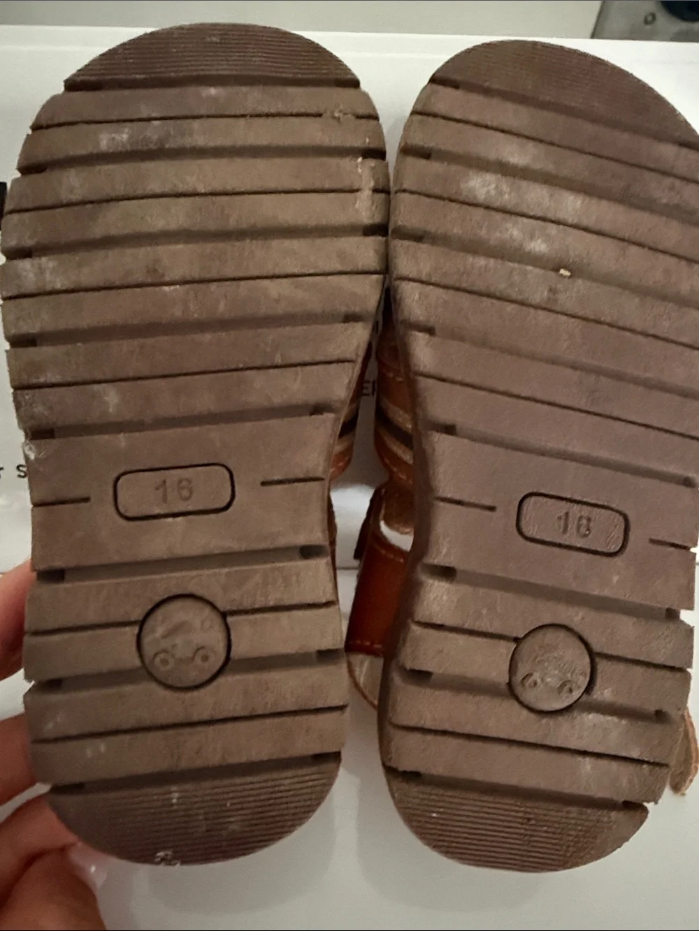 Brown Boys' Closed-Toe Sandals
